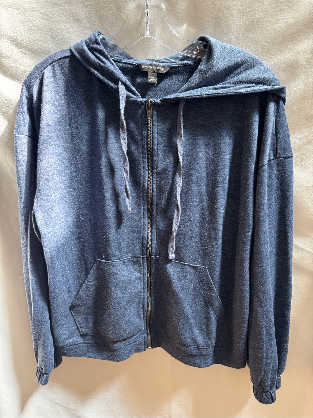 Banana Republic Women’s hooded zip-up sweatshirt Size M